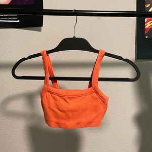 Orange Bra Top